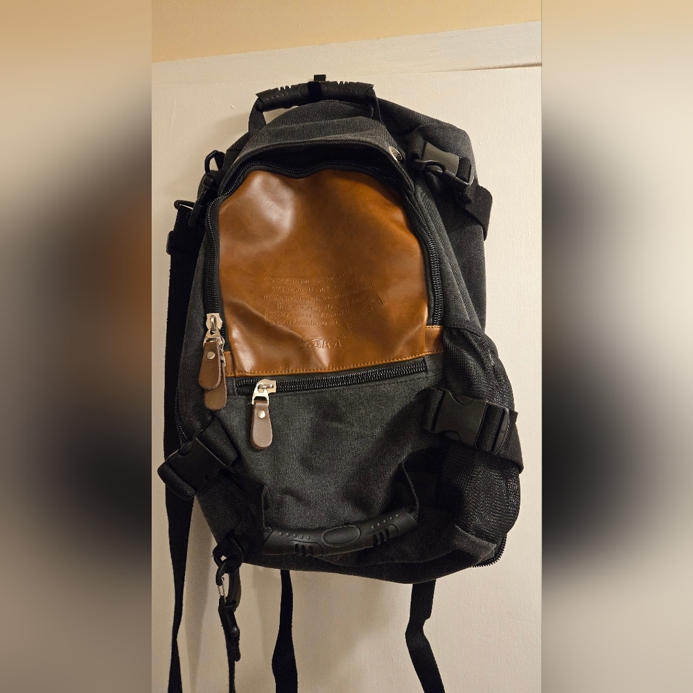 2008 Kaka Canvas Convertible Bag Backpack Duffle Laptop Luggage